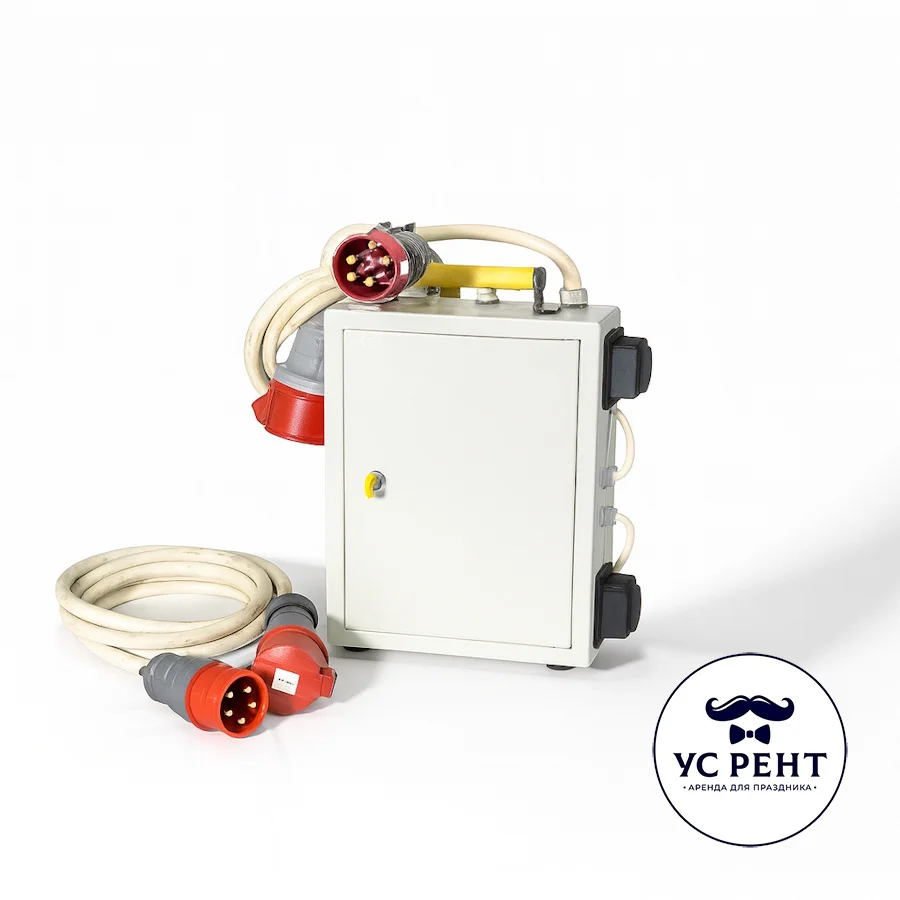 Удлинитель 380V 32А, 5 м + Щит механизации