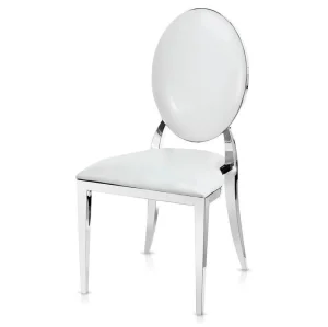 Аренда стул вашингтон серебряный с белой подушкой в Москве — Ус Рент