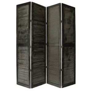 Аренда ширма деревянная чёрная 2х2 м в Москве — Ус Рент