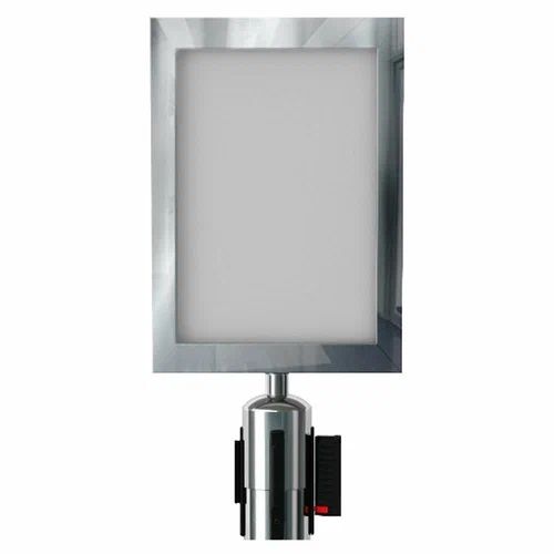 Рамка А3 из нержавеющей стали для стойки ограждения