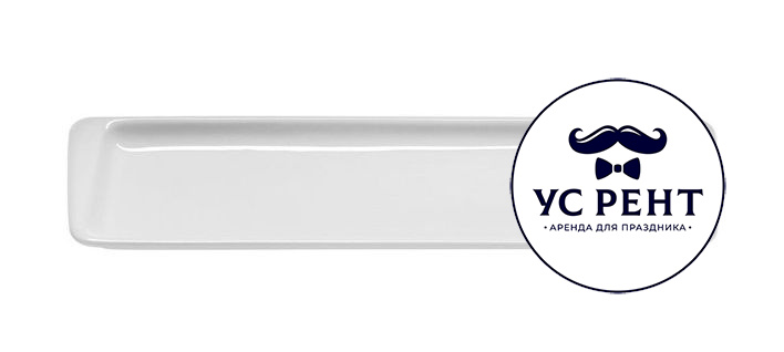 Блюдо узкое прямоугольное «Sam&Squito» 31 х 9  см