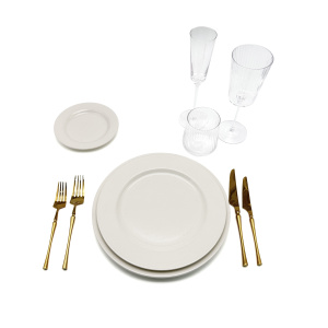 Аренда комплект посуды № 16 (villeroy/фолкнер/голд)