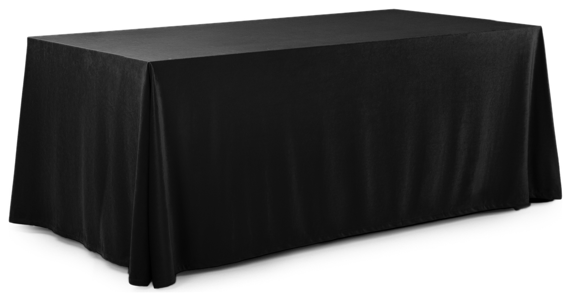 Скатерть прямоугольная 2.20 x 3.20 м  (ЧЕРНАЯ)