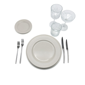 Аренда комплект посуды № 10 (villeroy/таймлейс/аляска)