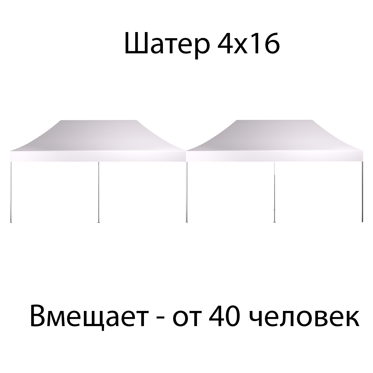 Шатер 4х16 м
